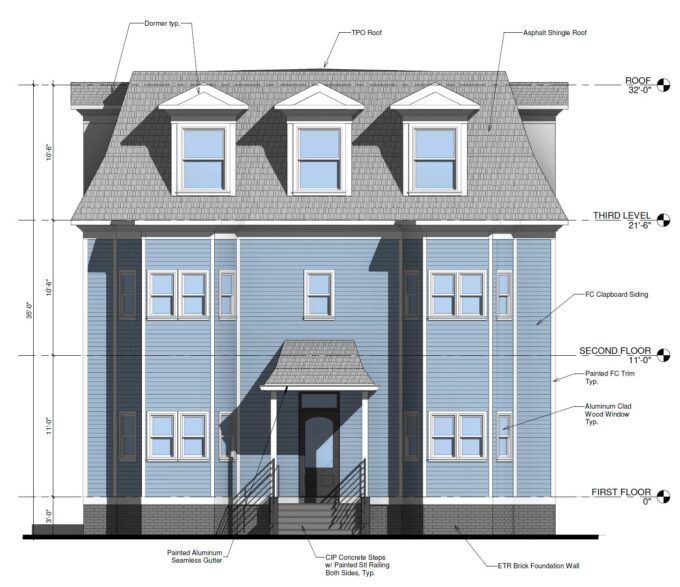 Front elevation